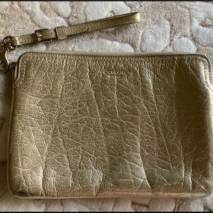 Coach Zip Wrislet Clutch